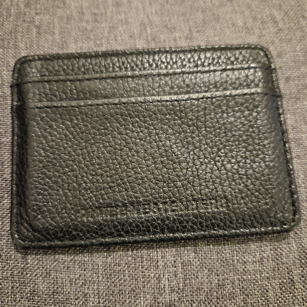 Aimee KESTENBERG Black Leather Card Holder